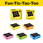 Tragbare Tic Tac Toe-Spielekonsole – tragbares elektronisches Puzzle für alle Altersgruppen, Reisespielzeug mit Memory-Training und Montessori-Geschenken