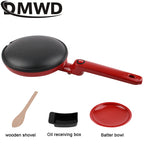 220 V Elektrische Crepe Maker Frühling Rollen Pfannkuchen Maschine Antihaft-Grillplatte Backform Kuchen Pizza Maker Leichte Lebensmittel BBQ Braten Pan