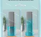 Gepresster selbstentleerender Gummi-Baumwollmopp, freihändiger magischer selbstreinigender Flachmopp, wiederverwendbarer Schwamm, Haushalts-Bodenreinigungswerkzeug