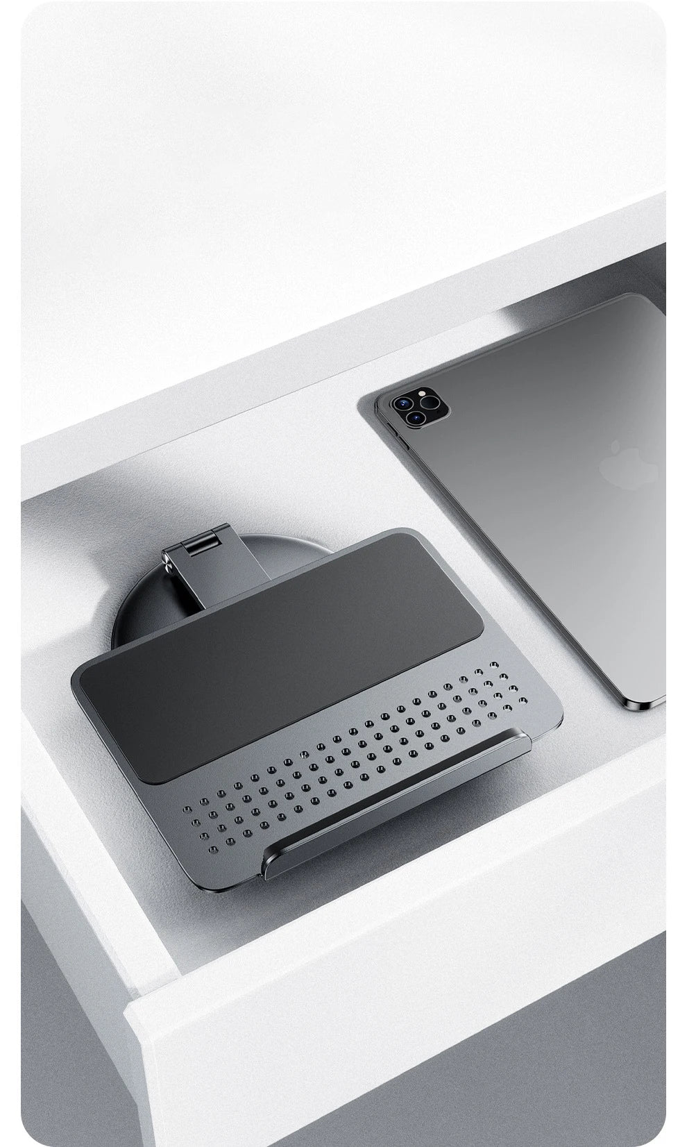 Tablet-Ständer, iPad, Desktop, magnetischer Handyständer 360° °   Drehbarer, zusammenklappbarer, spezieller Ständer für Live-Malerei im Büro