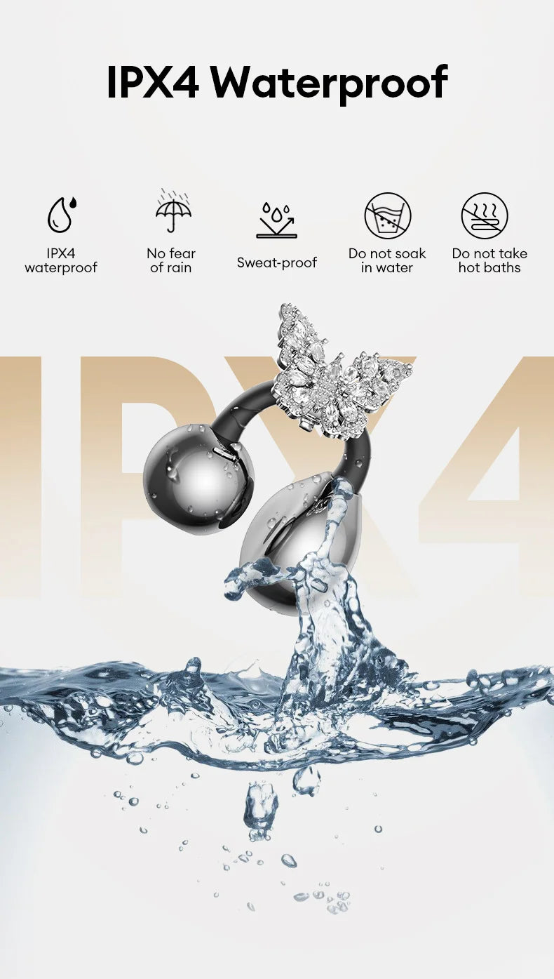 AI-Übersetzungskopfhörer AOC Ohrclip-Ohrhörer OWS Bluetooth Smart LCD-Bildschirm-Touch-Kopfhörer Gaming Wireless Sport Headset 3521