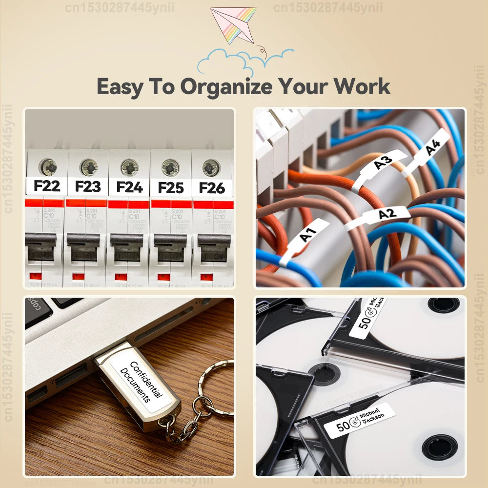 P12 Label Maker Mini tragbarer Thermo-Etikettendrucker ähnlich wie D11 D110 D101 Marklife P12 Etikettenmaschine DIY P12 Etikettenaufkleber