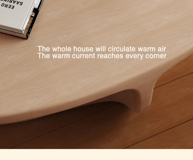 Die tragbare Mini-Heizung mit zweistufiger Warmlufteinstellung eignet sich für den Einsatz auf Heim- und Büroschreibtischen sowie Fußwärmer