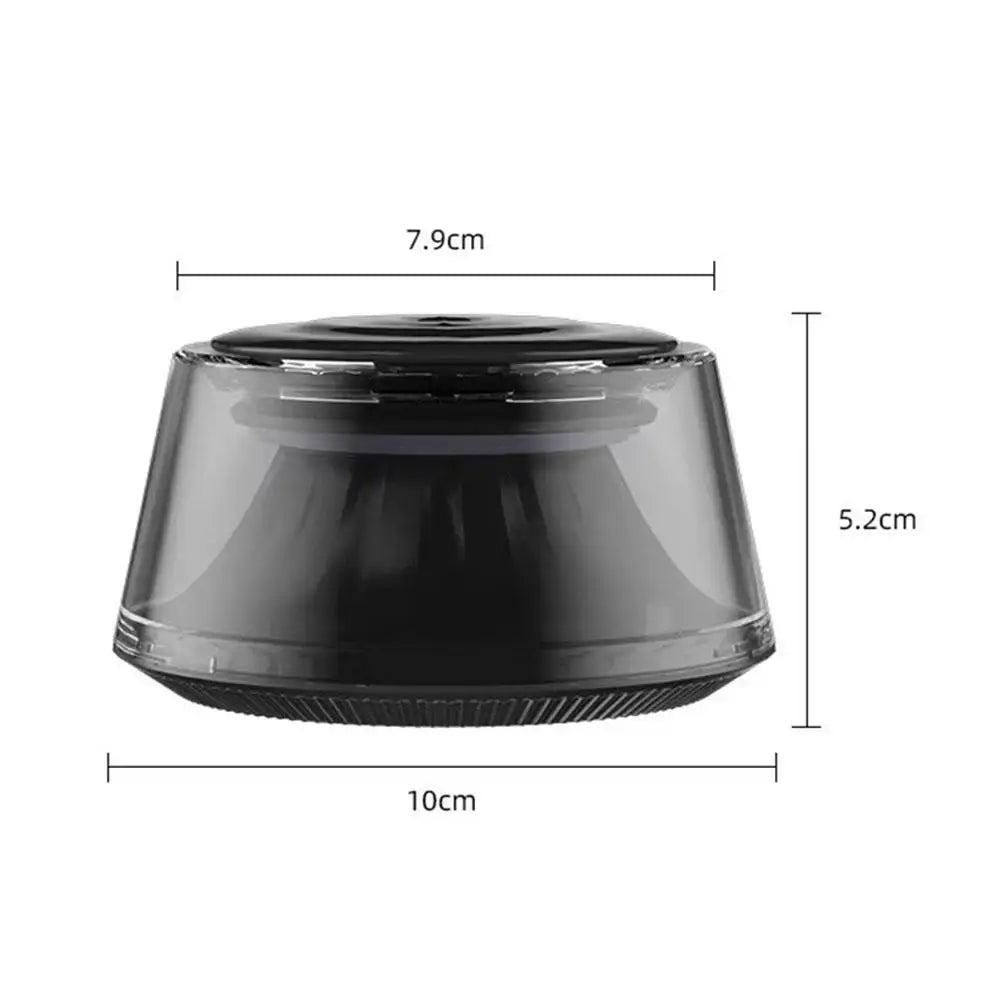 Snow Mountain Smart Car Duftdiffusor, wiederaufladbarer Luftdiffusor, Auto-Lufterfrischer, Wolkennebel mit RGB-Licht, Auto-Innenraum