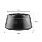 Snow Mountain Smart Car Duftdiffusor, wiederaufladbarer Luftdiffusor, Auto-Lufterfrischer, Wolkennebel mit RGB-Licht, Auto-Innenraum