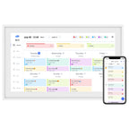 TABWEE P15 15,6 Zoll digitaler Kalender mit Aufgabenplan, intelligenter elektronischer Wand-Touchscreen-Kalender für interaktive Familienpläne,