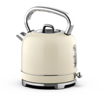 Retro-Frühstücksset, Geräte, 4-Scheiben-Toaster, elektrischer Wasserkocher und Toaster-Set, Saftmixer