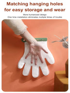 Untior Einweghandschuh-Spender – Wandmontage, 100–300 Stück, Weiß/Grün/Rosa, Küche & Haushalt
