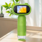 1000x Kinder mikroskop elektronische Lupe Kamera 200 Megapixel pädagogische Wissenschaft Spielzeug mit 8 LED-Licht Foto Video-Funktion