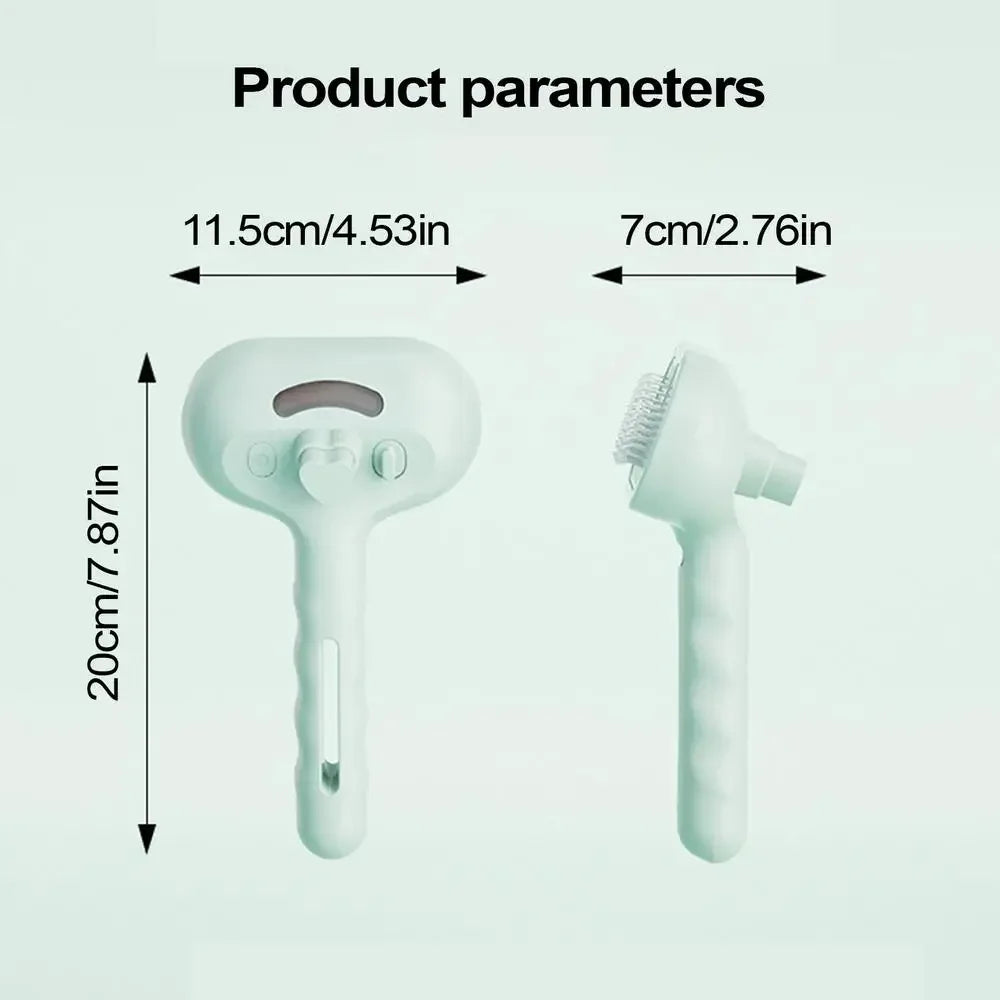 Pet Spray Haar Kamm Pet Haar Entferner Reinigung Pinsel Katzen Pflege Hund Zubehör Werkzeuge Dematting Wasser Nebel Luftbefeuchter Kamm