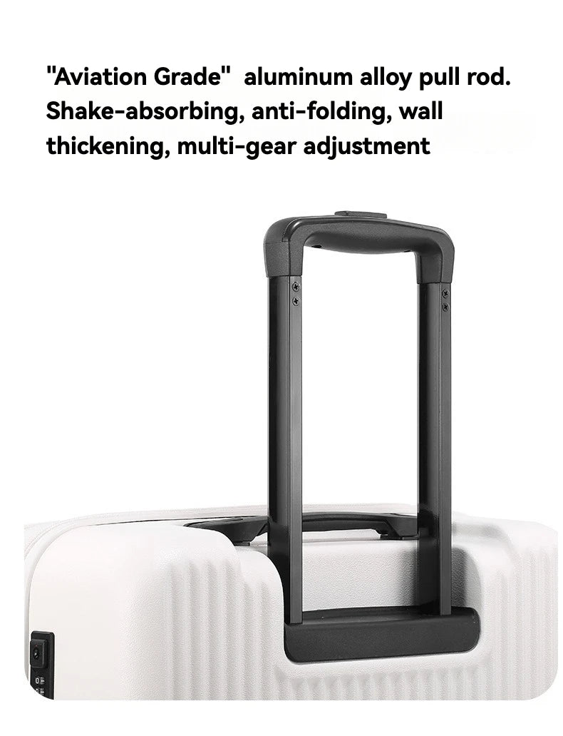Hartschalen-Koffer mit USB-Ladeanschluss & Frontöffnung – 20"/22"/24"/26"