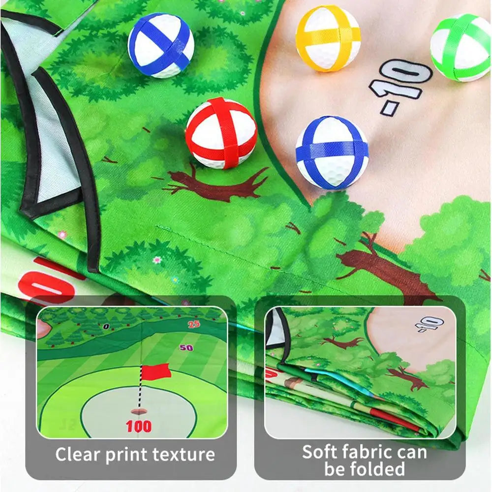 Battle Golf Chipping Game ,Golf Hitting Mat, Sportaktivitäten, Putting Practice, Toy Swing Training Tool