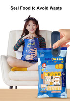 Mini-Heißbeutel-Versiegelungsmaschine, Paketversiegelungsbeutel, Kunststoff-Lebensmittelversiegelungsclip-Tasche, Handversiegelung, Lebensmittelverpackung, Heißsiegelgerät