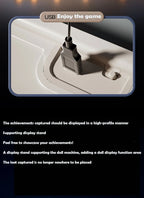 Große Größe DIY Puppe Maschine Kinder Münze Betrieben Spielen Spiel Mini Klaue Fangen Spielzeug Kran Maschinen Musik Puppe Kinder Weihnachten Geschenke Spielzeug