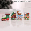 Weihnachten Zug für Weihnachtsbaum Dekoration Holz Zug Ornament Weihnachten Party Weihnachten Dekorative Zug Neujahr Dekor navidad