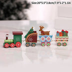 Weihnachten Zug für Weihnachtsbaum Dekoration Holz Zug Ornament Weihnachten Party Weihnachten Dekorative Zug Neujahr Dekor navidad