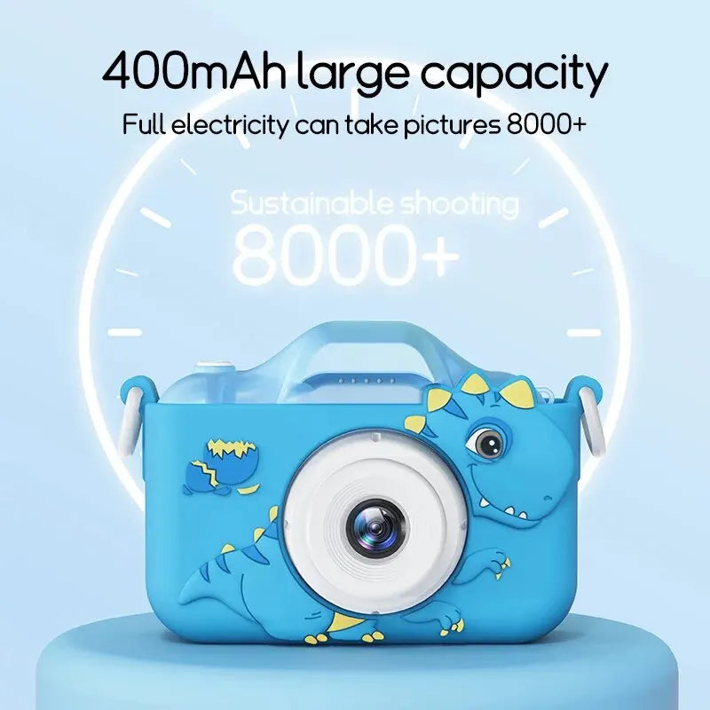 Digital Kids Cameras Toys Mini Children Camera 1080P HD, 8x Zoom Dual Camera