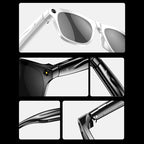 OPPO 2025 100 MP Kamera, intelligente KI-Brille, wasserdicht, Bluetooth, Anruf, Musik spielen, intelligente Brille, Bilder identifizieren, verwenden Sie ChatGPT