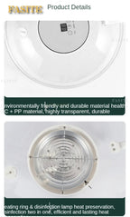 Heizungs-Dichtungsabdeckung für Lebensmittel, Mahlzeit, intelligente intelligente elektrische Heizung, Lebensmittel-Isolierabdeckung, multifunktionale Lebensmittel- und Frischabdeckung