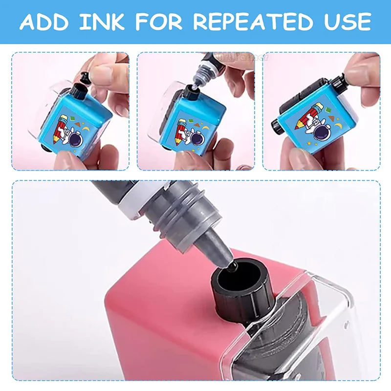 Mathe-Rollenstempel, Addition, Subtraktion, Multiplikation, Division, Übung, digitaler Typ, mathematische Bedienung, Stempel, Schüler, Lehrer