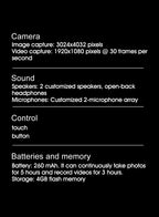 Xiaomi 8K AI Smart Gläser Mit 100MP Kamera Chat GPT Touch Sport Sonnenbrille Bluetooth Anruf Video Musik Player für Männer Frauen