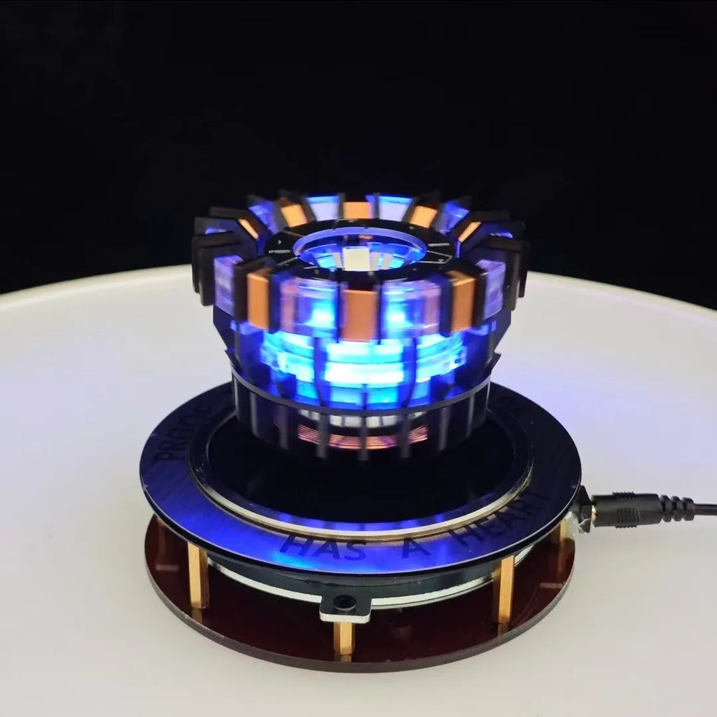 Kreatives Geschenk Black Tech Steel Floating Reactor Desktop-Dekoration Ornamente Neuheit Mk1 Actionfiguren zum Sammeln Spielzeug