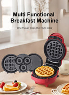 110V/220V Multifunktionaler Waffelkuchenzubereiter