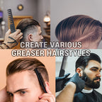 Neue 1/2/3 in 1 Tasche Klapp Kämme Kunststoff Breite Zahn Öl Kopf Kamm Bart Kämmen Barber Clipper kamm Salon Haar Styling Werkzeuge