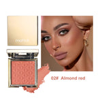 Gold Box Relief Rouge Nude Make-up Orange dauerhaft rosa Rouge Make-up Teller Make-up-Puder
