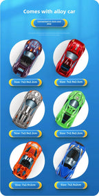 Großer neuer Dinosaurier, der Autos pielzeug isst, transformierbare Lager trägheit gleitendes Auto für Kinder intelligente Motorrad fans