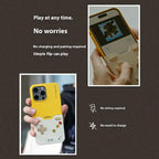 BITMOLAB GAMEBABY Telefon Fall Benutzerdefinierte Gamepads Für iPhone 16 15 Pro Max Retro Handheld Spielkonsole unterstützung GB GBC NES Layout Case