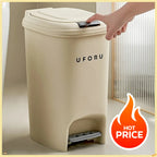 Neue Mülleimer mit großem Fassungsvermögen für Haushaltsküchen, handbetriebene oder fußbetriebene Deckel für Wohnzimmer und Badezimmer