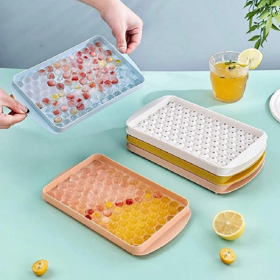 1PC 104grid Mini Ice Cube Tray Ice Ball Maker Mold Tiny Crushed Ice Tray für Kühlung Getränke Kaffee Saft werkzeuge Haushalt Party