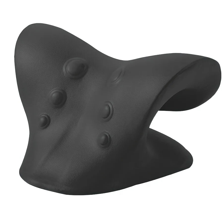 EVA Nacken- & Schulterentspanner – Chiropraktik-Nackenkissen, HWS-Strecker, Massagegerät, 3 Farben