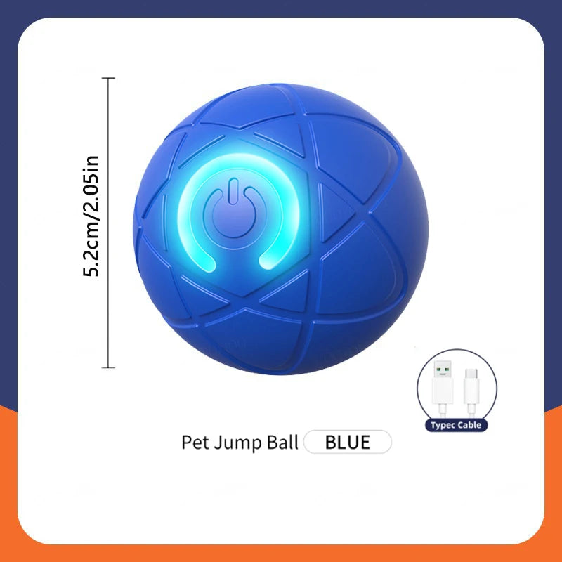 Intelligenter Hundespielzeugball, elektronisch, interaktiv, Haustierspielzeug, beweglicher Ball, USB, automatisch bewegend, springend, für Welpen, Weihnachtsgeschenk, Katzenprodukt