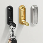 3pcs moderne Badezimmerhaken faltbares Design Nicht Schlupfflächen bescheidene Haken Starke Handtuchhaken für Badezimmer