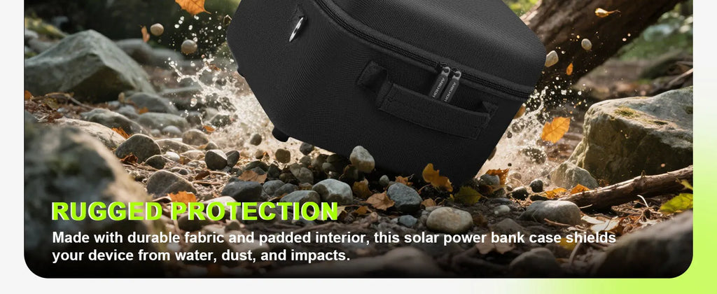 Aufbewahrungstasche für tragbares Kraftwerk Anker SOLIX C300, Akku-Solargenerator-Aufbewahrungshalter (für Anker SOLIX C300) (nur Tasche)