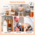 Imprimante d'étiquettes thermique Phomemo M220 75 mm pour codes-barres, adresses, courriers, dossiers, étiquettes pour téléphones et PC