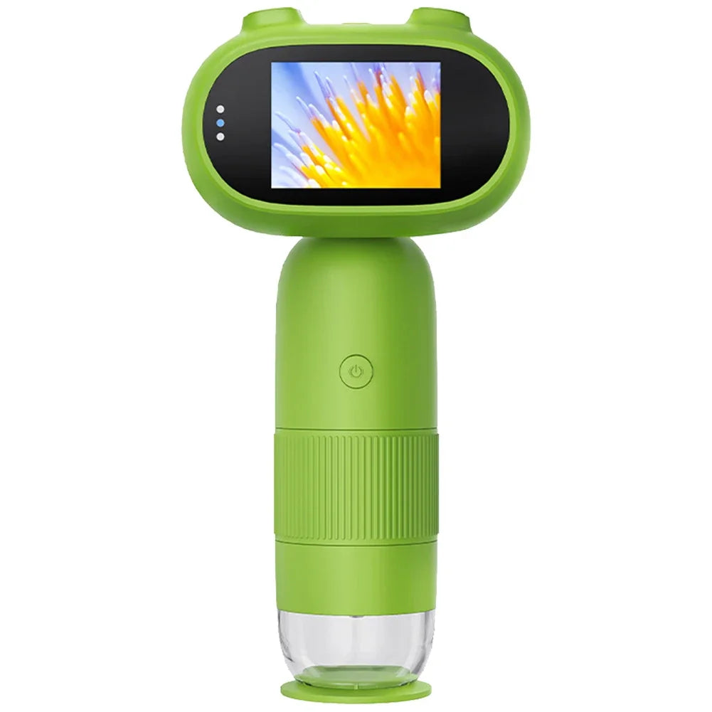 1000x Kinder mikroskop elektronische Lupe Kamera 200 Megapixel pädagogische Wissenschaft Spielzeug mit 8 LED-Licht Foto Video-Funktion