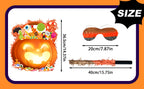 Halloween-Kürbis-Piñata-Bundle - Halloween-Piñata, Halloween-Partyspiele, Stock, Augenbinde usw., Halloween-Party-Dekorationen, Piñata