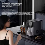 3-in-1-Eisbereiter und Wasserspender: Haushaltsgerät für die Arbeitsplatte mit sofortiger Erwärmung/Kühlung, großes Fassungsvermögen, energiesparend