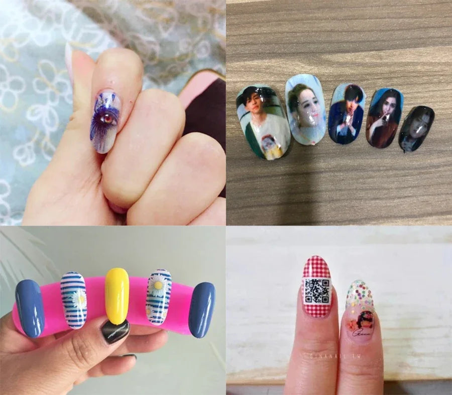 Original mobiler Nageldrucker 3D professioneller digitaler Nageldrucker Artpro Nagellackdrucker für Nagelstudio und Personen