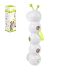 Neues interaktives Katzenspielzeug von Caterpillar, bewegungsaktiviertes neckendes Katzenspielzeug, wiederaufladbares automatisches Katzenspielzeug mit Schwanz für Hauskatzen