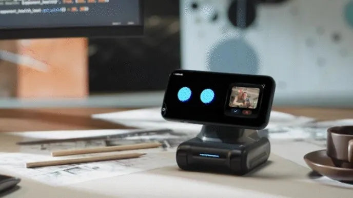 LOOI Roboter Smart Toy Verwandeln Sie das Smartphone in einen Desktop-Roboter. Magnetische mobile KI-Geste, Gesichtserkennung, GPT-Sprachdialog-Spielzeug