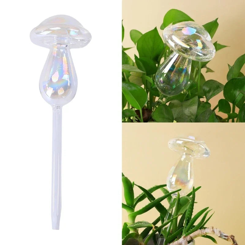 Selbstbewässerungs-Kugeln für Pflanzen – Automatisches Tropfbewässerungssystem aus Glas | 1 oder 2 Stück