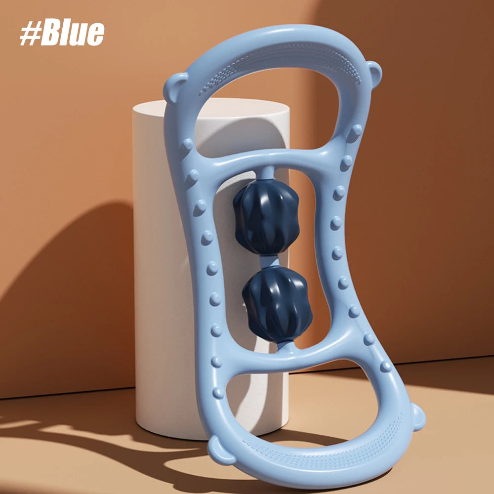Ring-Massageroller – Manueller Körpermassager für Oberschenkel, Waden & Arme | Cellulite-Roller