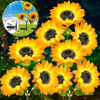 Solar Sonnenblumen-Gartenleuchte – LED, Wasserdicht, Auto Ein/Aus
