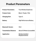 AI-Übersetzungskopfhörer AOC Ohrclip-Ohrhörer OWS Bluetooth Smart LCD-Bildschirm-Touch-Kopfhörer Gaming Wireless Sport Headset 3521