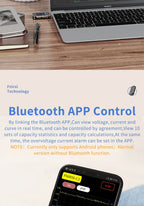 FNB58 USB-Tester, Voltmeter, Amperemeter, Typ C, Schnellladungserkennung, Auslöser, Kapazitätsmessung, Welligkeitsmessung