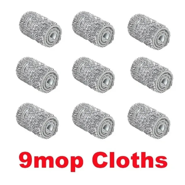 Bodenwischer X-förmiger Mikrofaser-Mopp Bodenreinigungsmopp 360° °   Rotierender, freihändiger Wasch- und Holz-Quetschmopp für die Reinigung in der Küche zu Hause